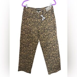 New Ashley Mason Brown Leopard Print w/pink bow accent  women’s 9/29
